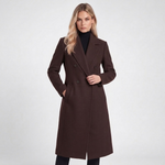 Manteau long à revers – vue 2