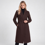 Manteau long à revers – vue 2