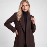 Manteau long à revers – vue 5