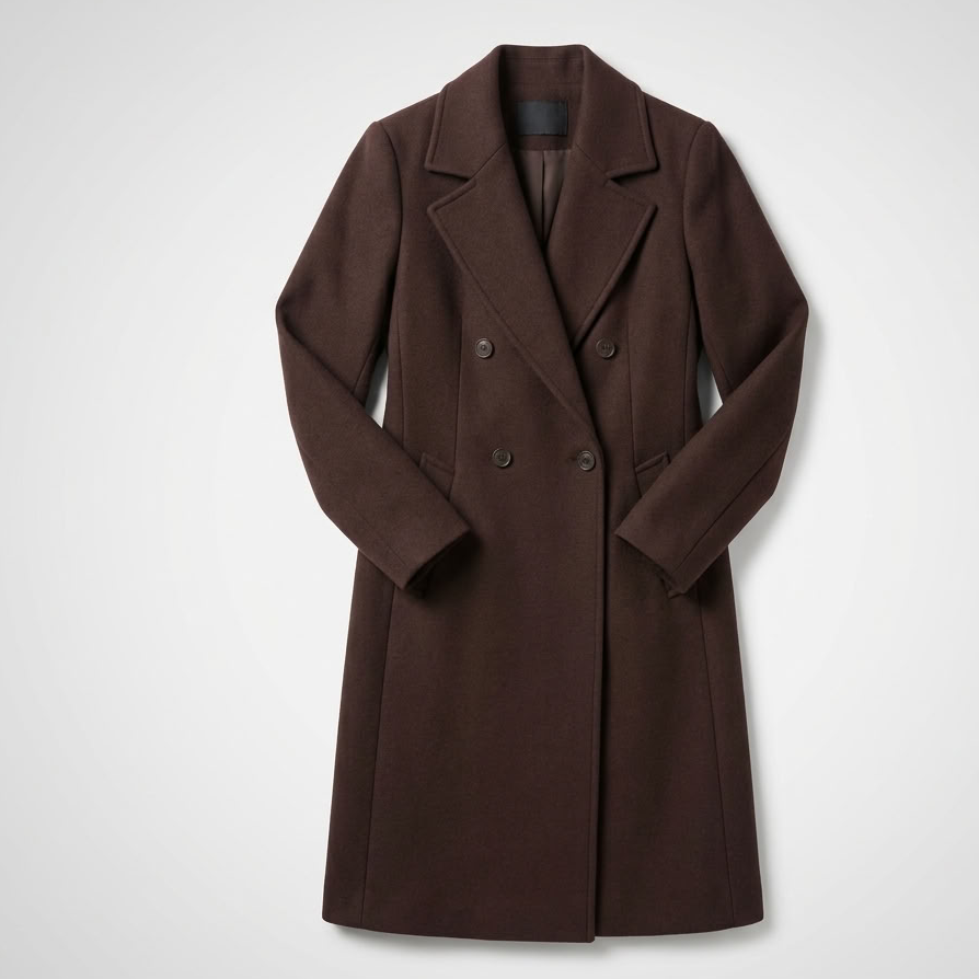Manteau long à revers – vue 6