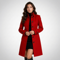 AloeZ | Manteau Long Col Montant