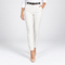 Pantalon taille haute blanc