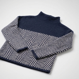 Pull motif chevron – vue 4