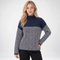 Pull motif chevron coloris bleu