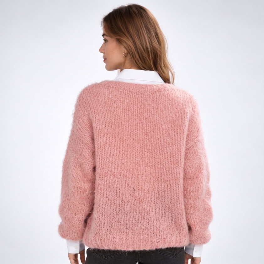 Pull doux coupe ample – vue 2