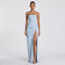 Robe Longue Bustier Corset Fendue - vue 6