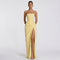 Robe Longue Bustier Corset Fendue - vue 9