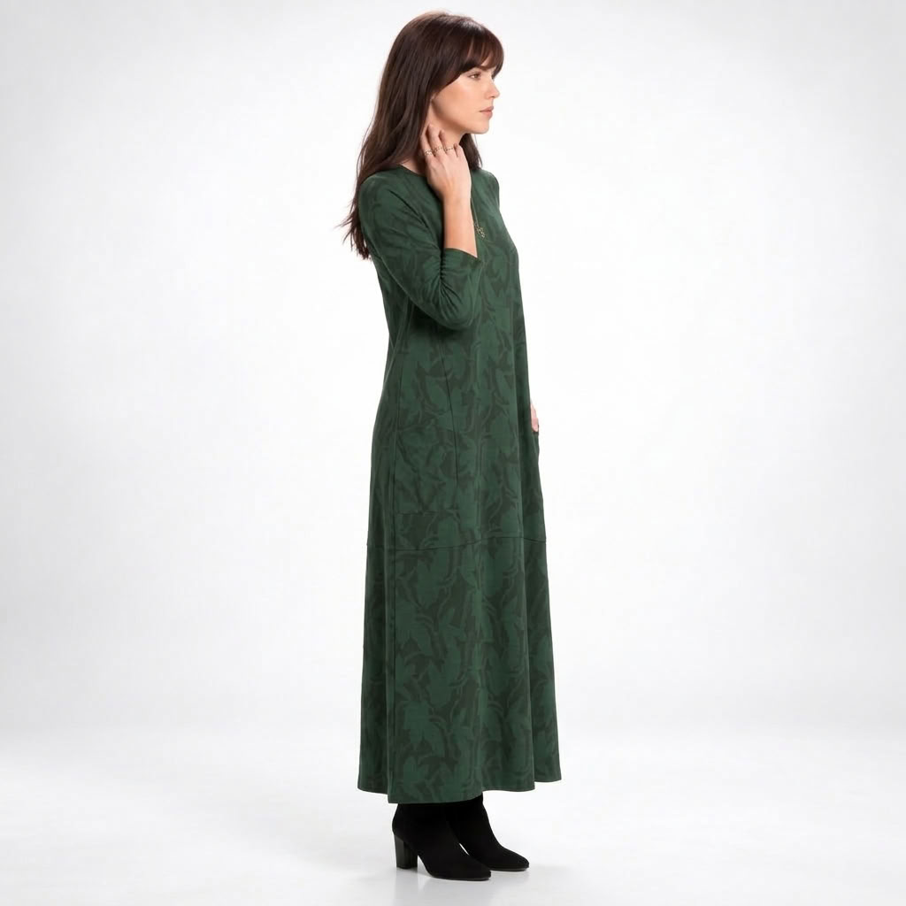 Robe longue imprimée – vue 3