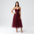 AloeZ | Robe Midi Corset en Tulle