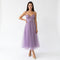 Robe Midi Corset en Tulle - vue 13