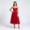 Robe Midi Corset en Tulle - vue 14