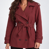 Trench court croisé – vue 2