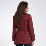 Trench court croisé – vue 3