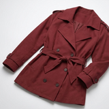 Trench court croisé – vue 6