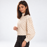 Veste courte à pois – vue 4