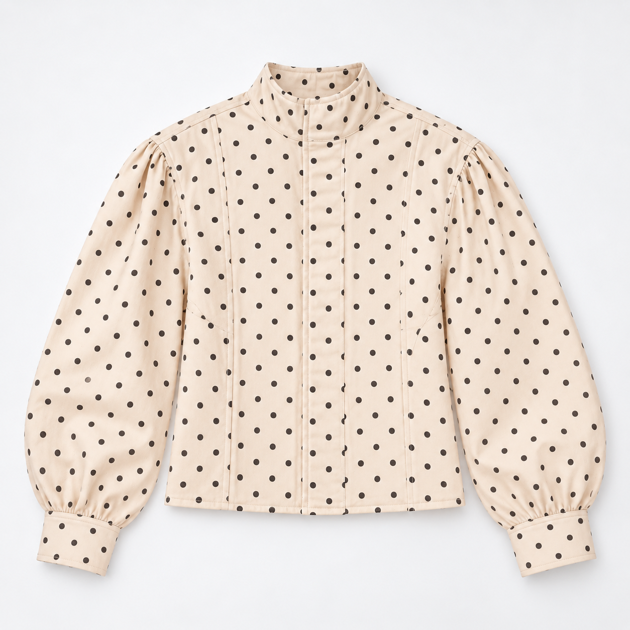 Veste courte à pois – vue 7