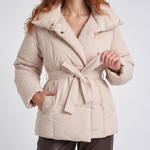 Veste matelassée ceinturée – vue 2