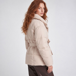 Veste matelassée ceinturée – vue 4