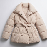 Veste matelassée ceinturée – vue 6