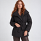 Veste matelassée ceinturée coloris noir